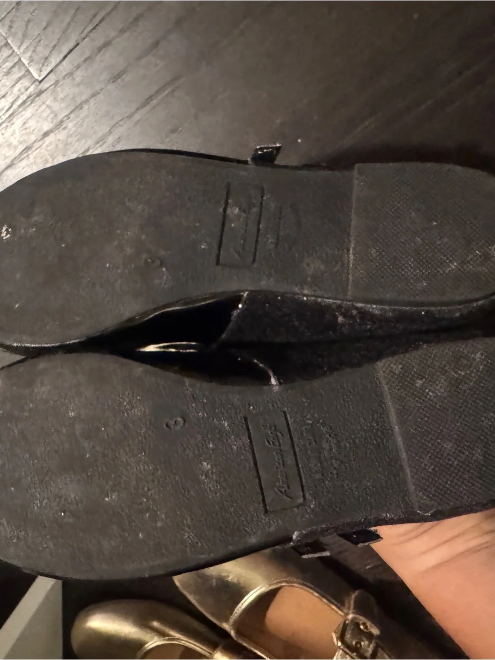 American Eagle By Payless Black Patent Mary Jane Dress Shoes